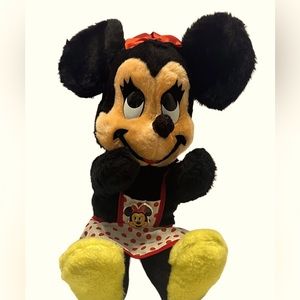 Vintage Minnie Mouse 1960’s Stuffed Animal Disneyland
